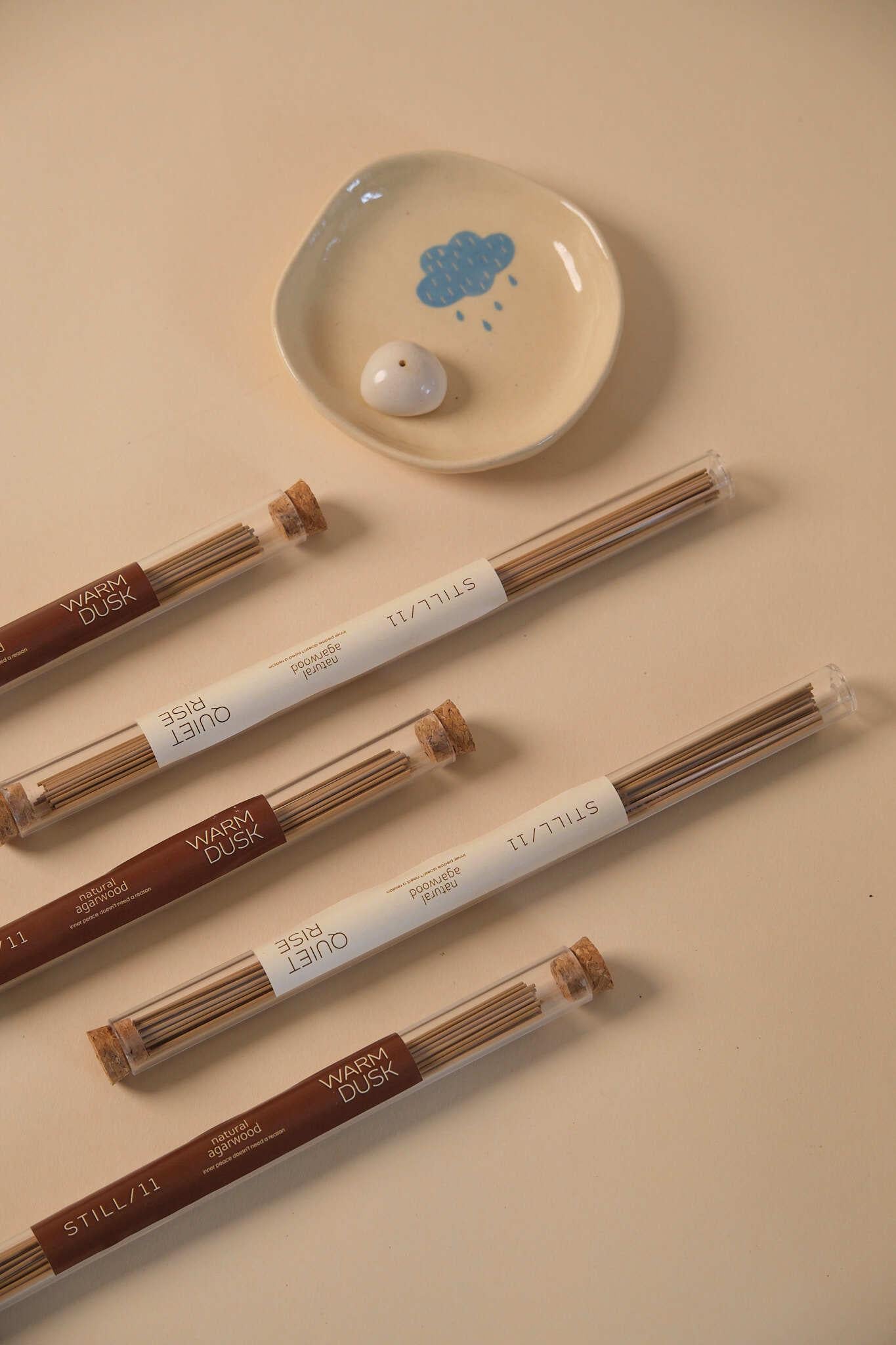 Organic Agarwood Incense Sticks | Calming Oud, Spiritual Gift
