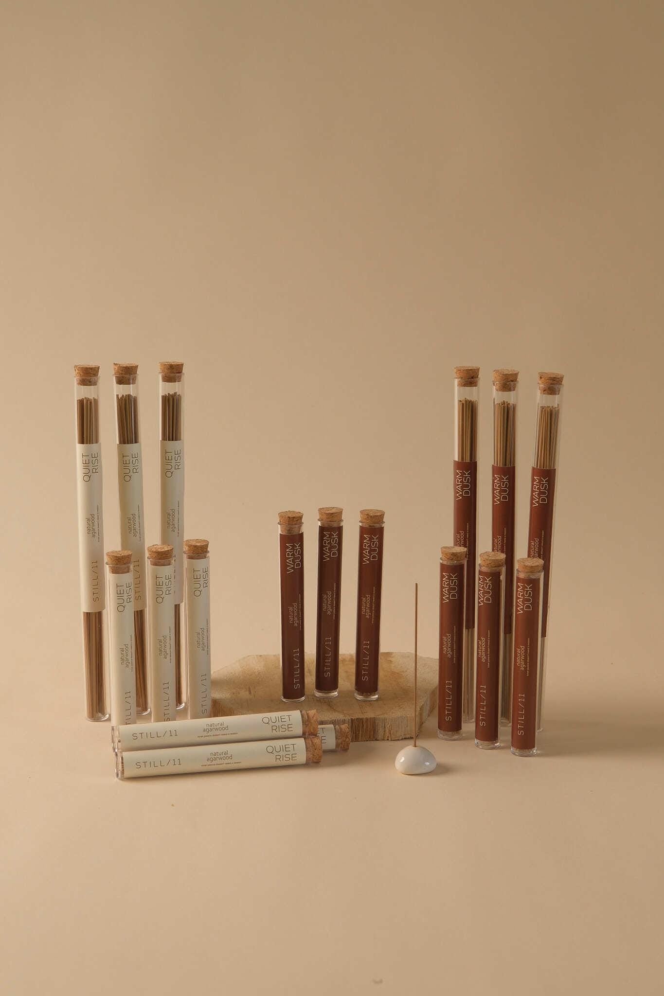 Warm Dusk Agarwood Incense Sticks: Organic Meditation & Relaxation