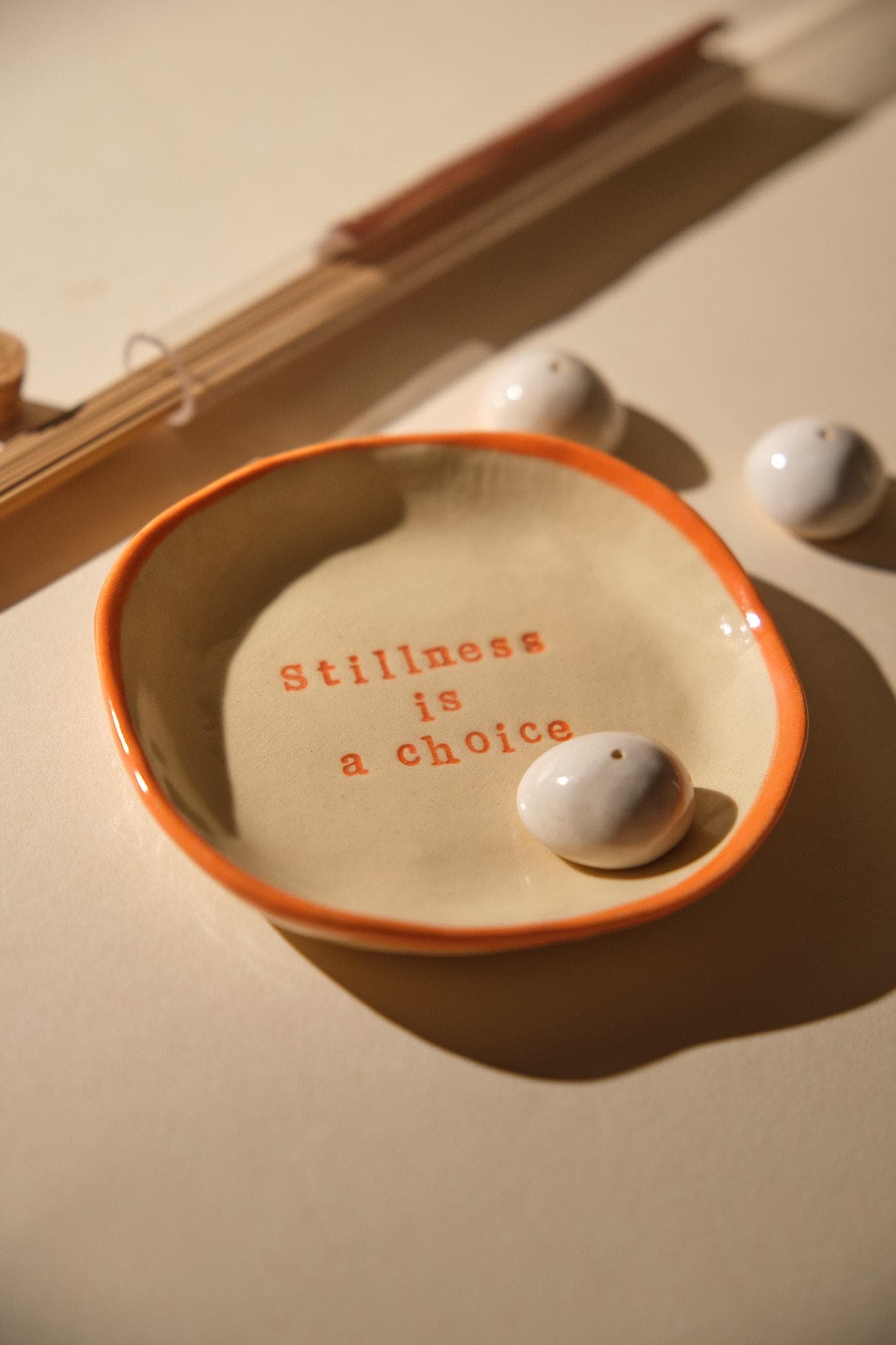 Ceramic Incense Holder | Meditation | Manifestation | Zen | Relax | Minimalist