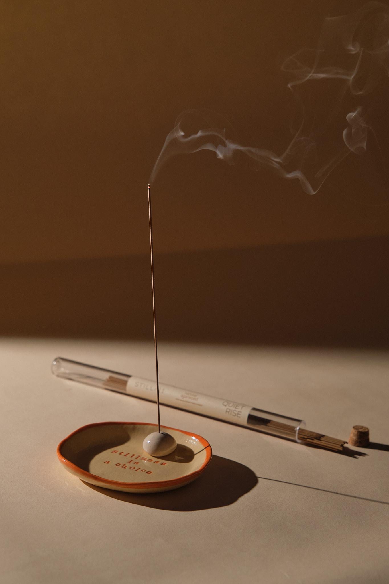 Ceramic Incense Holder | Meditation | Manifestation | Zen | Relax | Minimalist