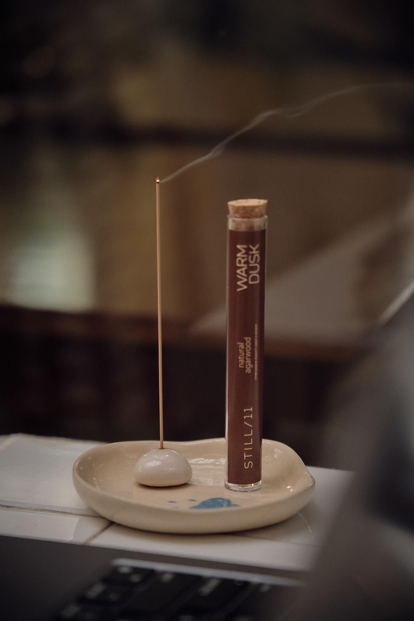 Set Agarwood Incense Stick Duo, Natural Aromatherapy, Quiet Rise & Warm Dusk