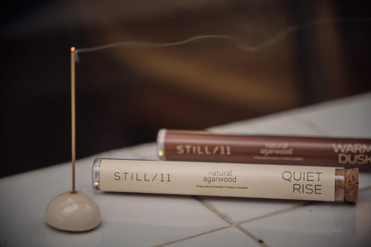 Organic Agarwood Incense Stick Set, Day & Night Rhythm