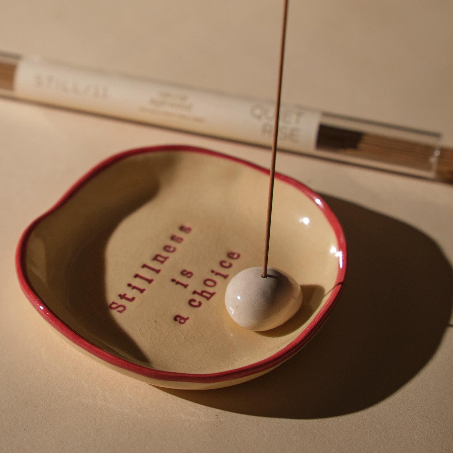 Ceramic Incense Holder | Meditation | Manifestation | Zen | Relax | Minimalist